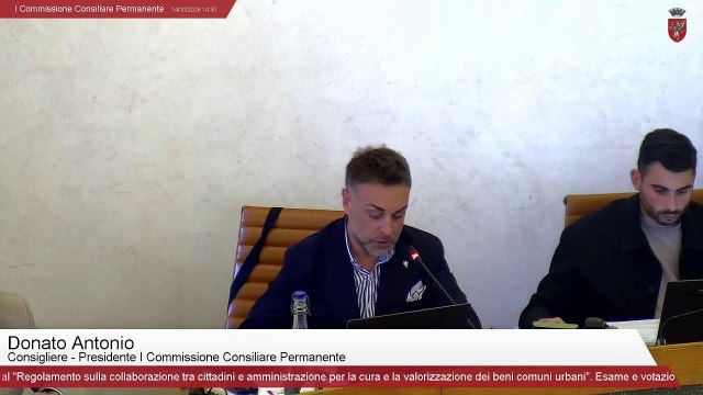 I Commissione Consiliare Permanente